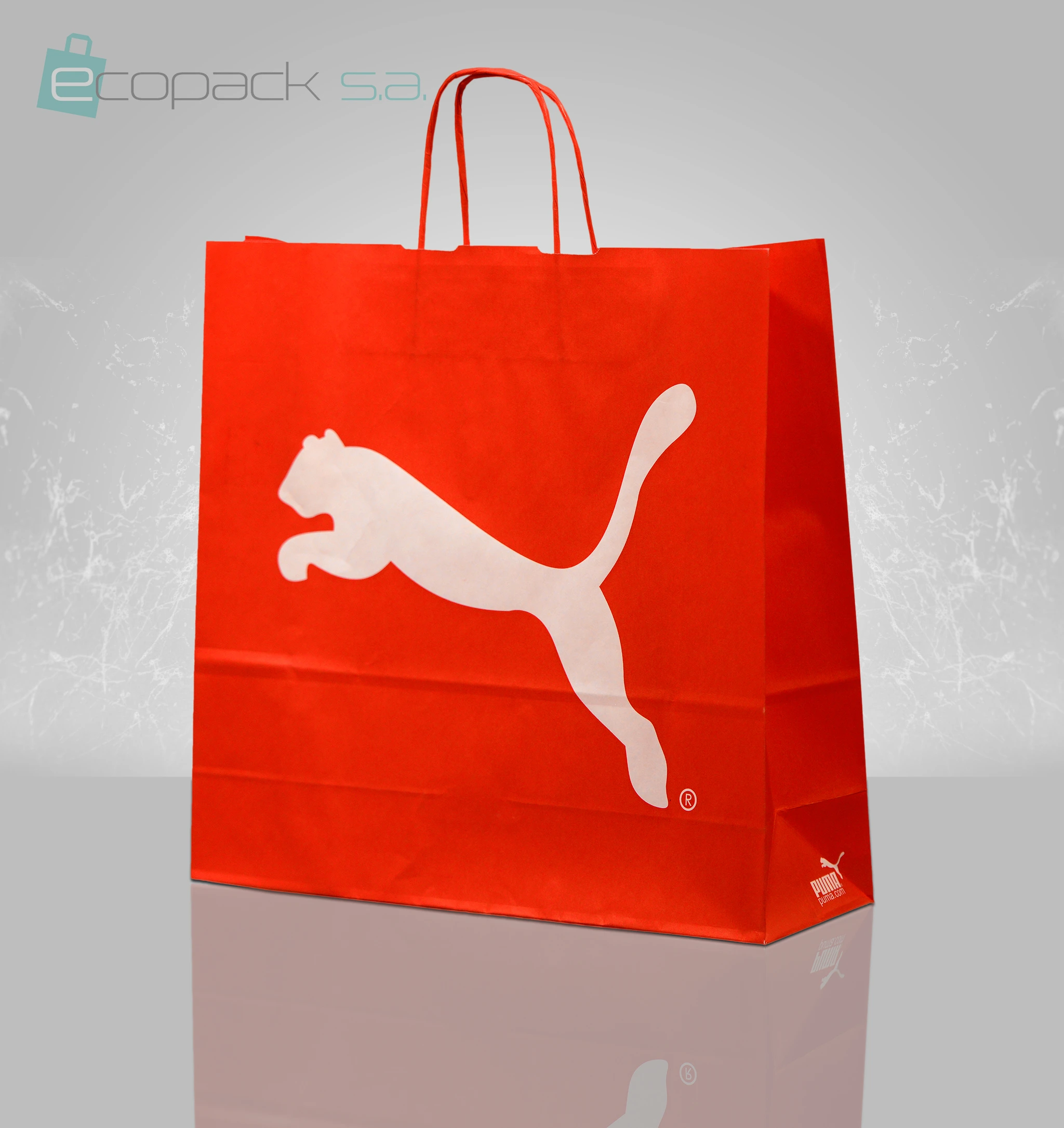 Puma – Χάρτινη τσάντα με στριφτό χεράκι